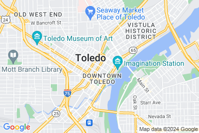 Map of University of Toledo